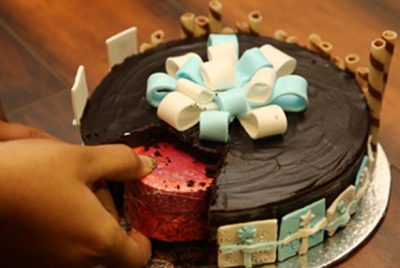 Gift in a Cake