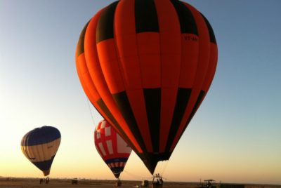 Proposal in Hot Air Balloon